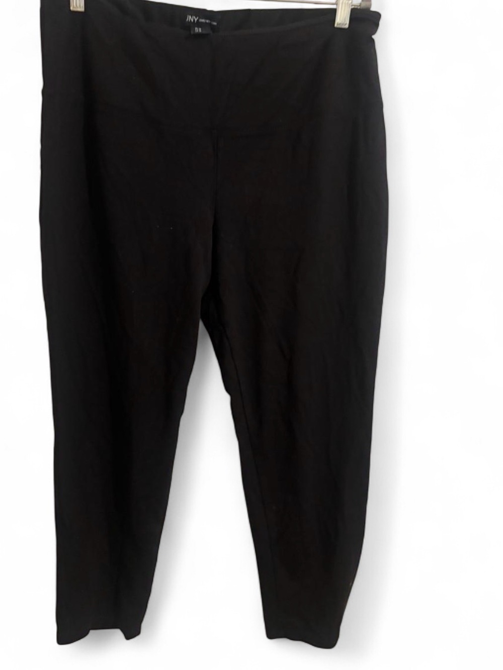 Jones New York Black Cropped Pull-On Pants